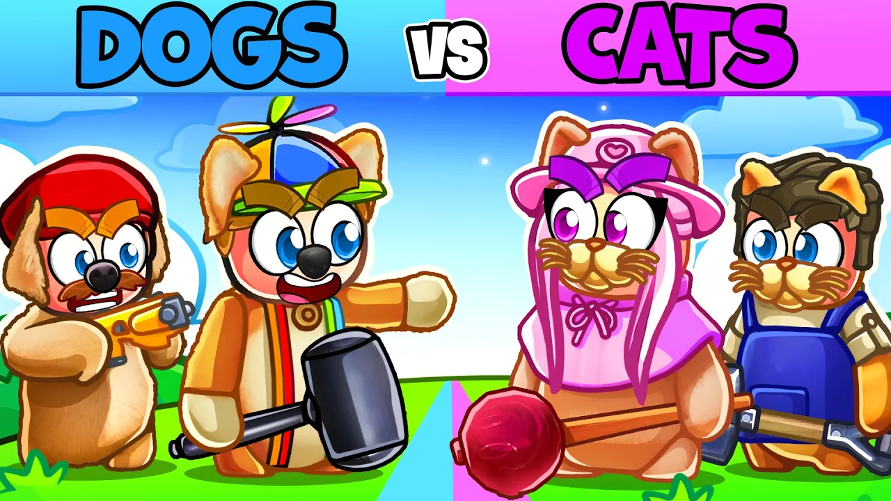Ultimate Showdown: Cats vs Dogs Party Time!