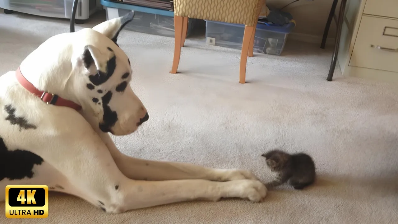 Adorable Kittens and Puppies BFFs - Heartwarming Cat and Dog Friendship